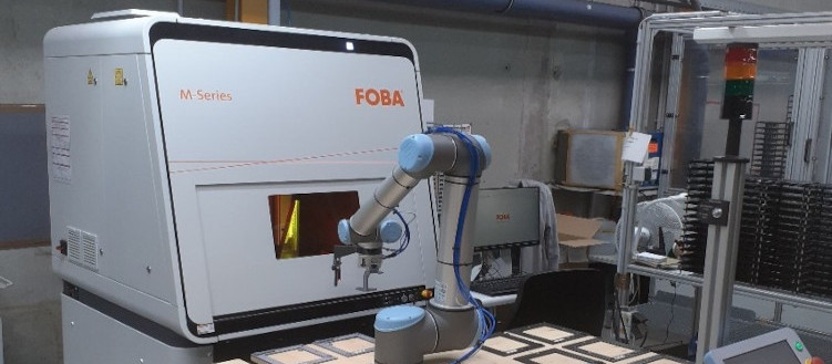 Vollautomatische Laseranlage